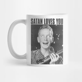 satan loves you Mug